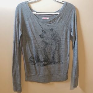 Garage grey bear sweater